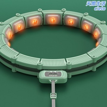 【磁石計數】智能呼啦圈 減肥呼啦圈 健身呼啦圈 運動器材 可拆卸加厚腰 成人男女通用 家用健身 燃脂瘦腰腹