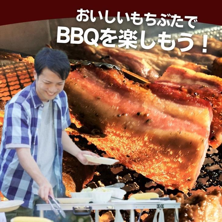 焼肉 豚肉 和 豚 もちぶた BBQ 2人前 ロース厚切り 120g×2枚 バラ焼肉用 200g バラベーコン 送料無料 美味しい 豚肉 国産 豚肉 冷凍 焼肉 新潟県