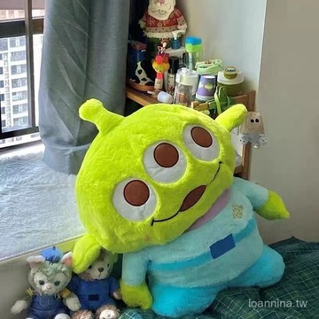 默契滿分💯 三眼怪毛絨玩具公仔超萌三眼仔搞怪玩具總動員玩偶生日禮物送女生 XQHE