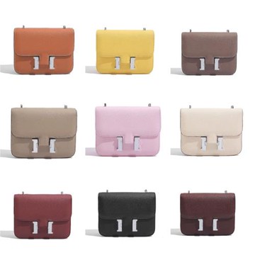 2026新款小眾康康包時尚休閑高級手掌紋單肩斜挎手提小方包豆腐包