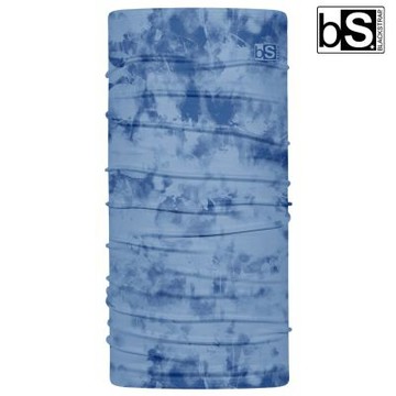 BlackStrap Daily Tube 印花抗 UV 透氣多功能頭巾【Tie Dye Crescent/水墨深藍】
