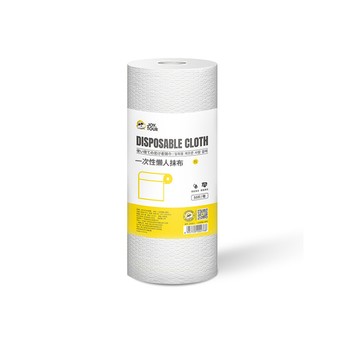 Sily 一次性無紡懶人抹布 可水洗吸油不沾油廚房紙巾 乾濕兩用洗碗布 拋棄式清潔紙 50/卷