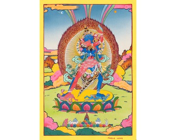 輪金剛菩薩壁卷－神聖的金剛乘本尊