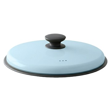 ANDY MAY2 韓匠微波專用快速料理鍋配件 圓鍋蓋 AM-SN006A-X 清新藍  1個  21.5cm