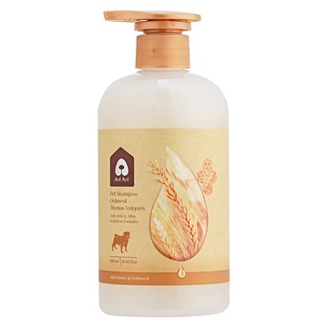 Arf Arf 旺芙 舒敏專用草本護膚燕麥寵物洗毛精 500mL 適用於犬貓 舒敏保濕 添加蜂蜜及燕麥  1瓶