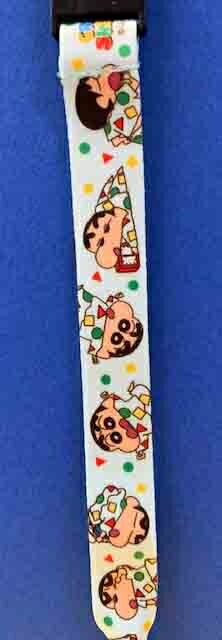 【震撼精品百貨】蠟筆小新 Crayon Shin-chan~蠟筆小新 頸繩機練-藍#10362 震撼日式精品百貨