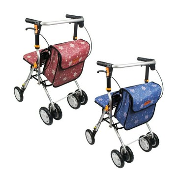 週年慶 來而康 鋁合金 散步車 FZK-717 四輪車 助步車 健步車 助行車 購物車 購物車 推車 菜籃車 菜車 FZK717