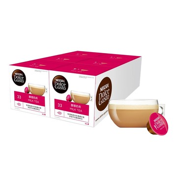 雀巢多趣酷思 醇香奶茶膠囊組 96顆 適用NESCAFE Dolce Gusto機器