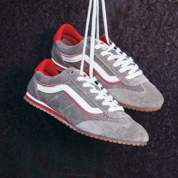 VANS SUPER LOWPRO 胡桃木色 薄底鞋 灰紅 男女款 VN000D831NU