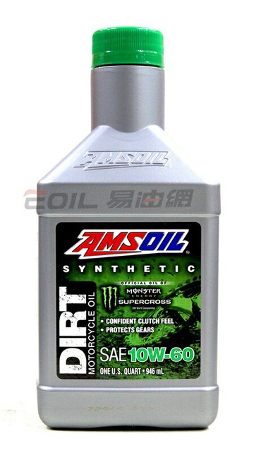 AMSOIL DIRT 10W60 4T 機車用 合成機油 #DB60QT