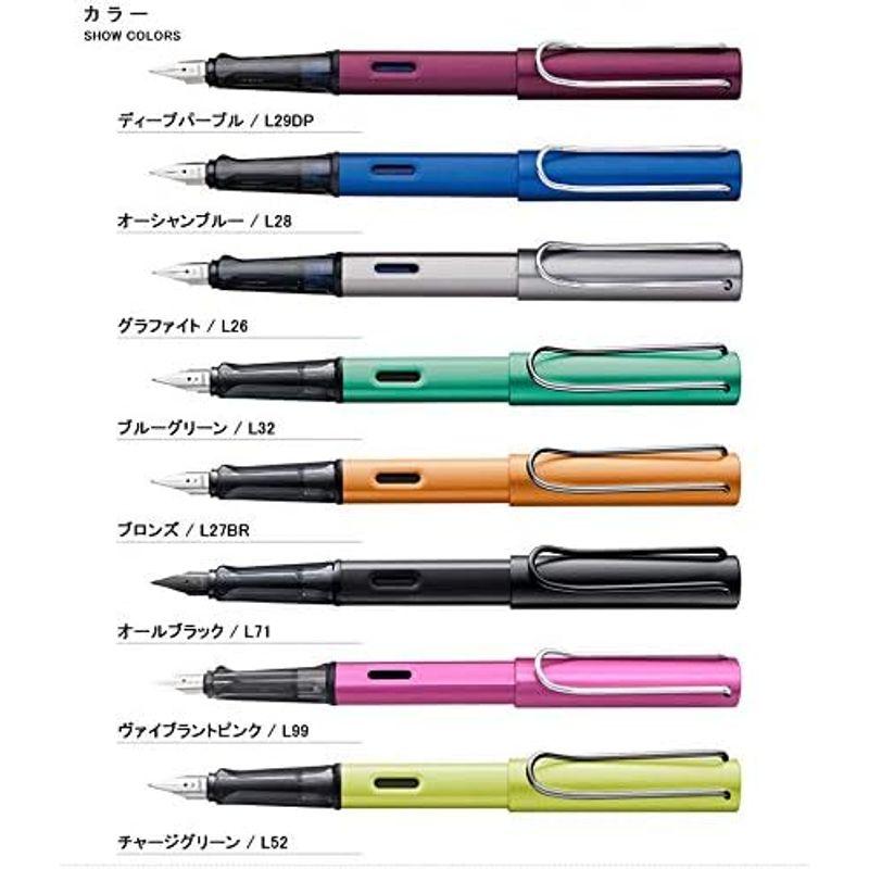 ラミー 万年筆 LAMY 新学期セット アルスター 特盛ギフトセット（コンバーター ミニインク カートリッジインク付） ブルーグリーン 極細