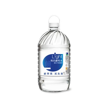 悅氏Light鹼性水(家庭號)6000ml(2入)