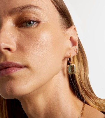 Shay Jewelry 18kt gold ear cuff with diamonds