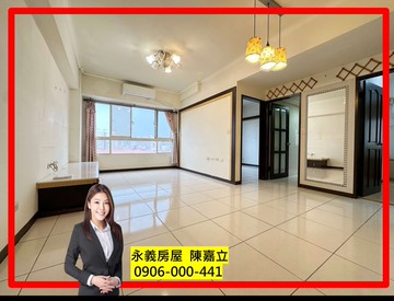 獨家.市場最便宜龍安商圈【縣府清境】面湖2房車｜桃園市桃園區中山路