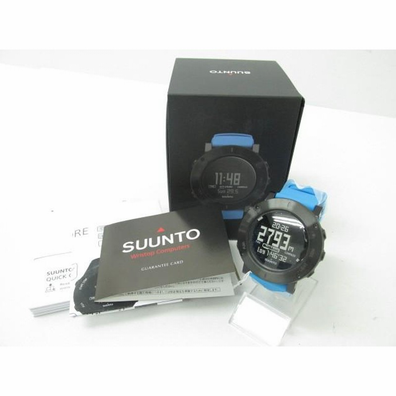 腕時計/ウォッチ》未使用 SUUNTO CORE スント コア THE OUTDOOR WATCH BLUE CRUSH S021373000【中古】  | LINEブランドカタログ