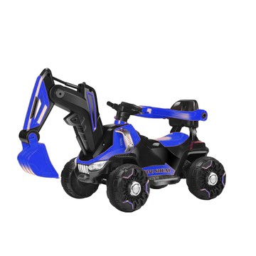 TECHONE MOTO29 EVO兒童電動挖土機超大號工程車電動車提供寶寶自駕與搖控多種行駛模式