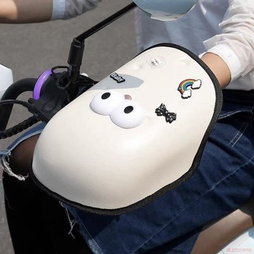 桃園出貨✨電動車防曬手套電瓶自行車立體把手護罩防水遮陽擋風車把套女夏季