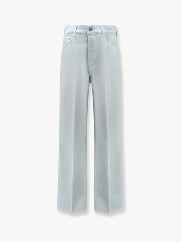 Denim trouser with rewashed effect - LANEUS - gender_Man