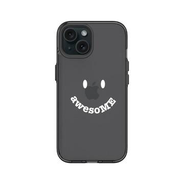 iPhone 15 Clear 酷墨灰 - Positive Vibes / 正好能量 - AwesoME