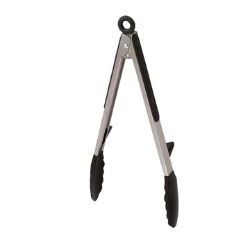 米諾諾 矽膠夾 大 35cm  銀色 + 黑色  1支