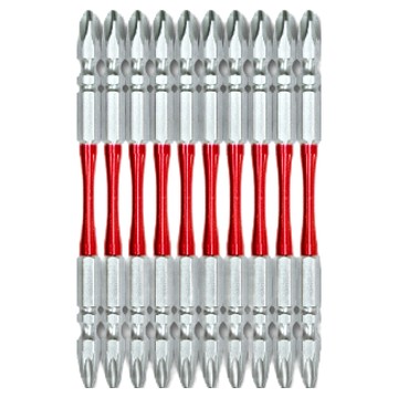 SUNFLAG 新龜 TXV-2110M X 型扭力超級起子頭 10支(附磁)  1組