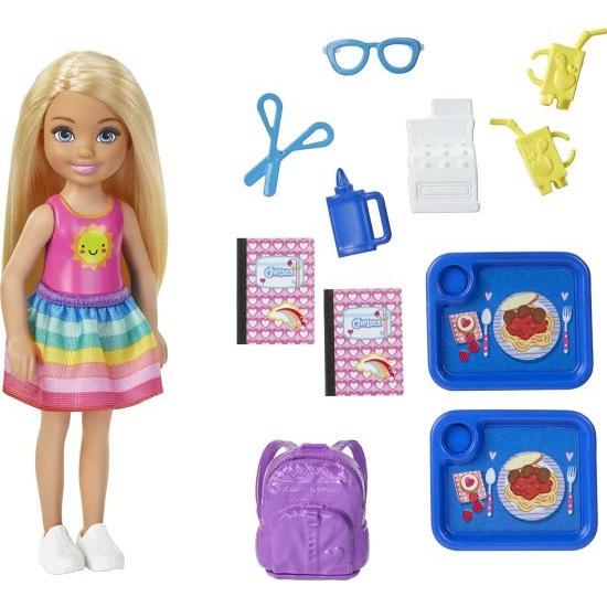 Barbie バービークラブチェルシードールと学校のプレイセット、6インチ