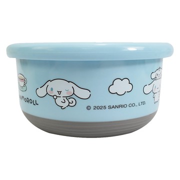 三麗鷗 不銹鋼圓形保鮮餐碗