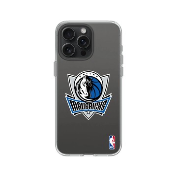 iPhone 15 Pro Max Clear 透明 - NBA - Logo-達拉斯獨行俠 Dallas Mavericks