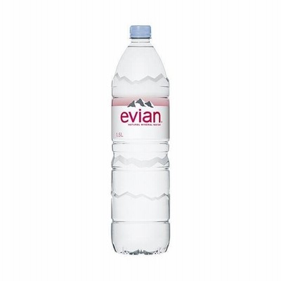 evian (エビアン) 1.5Lペットボトル×12本入｜ 送料無料