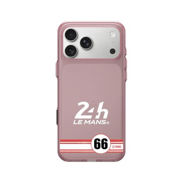 iPhone 17 Pro Max Clear (相機按鈕) 晶醺玫 - 24 Hours of Le Mans - Le Mans 66 Logo