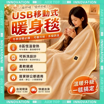 ✨最快當日到✨ 免運 電熱毯披肩 USB電熱毯 升級二代可水洗 披肩電熱毯 保暖電毯 三檔調節 加熱披肩 交換禮物
