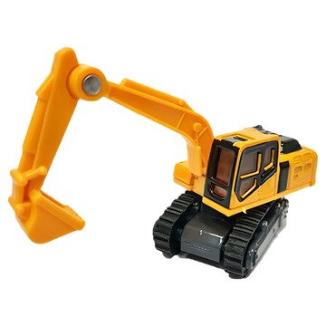 love color 樂彩森林 迷你合金車，126#履帶挖土機，五歲以上適用  履帶挖土機 滑行  1個  ミニ