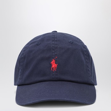 Blue navy baseball cap with logo