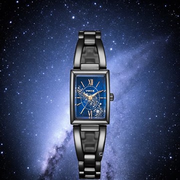 CITIZEN 星辰錶 wicca系列 夜空星河 太陽能錶 女錶 手錶 聖誕節 禮物-KF7-546-71