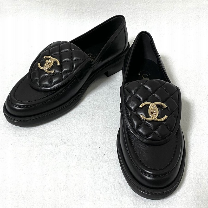 受注生産品】 CHANEL ローファー シャネル 靴 - bestcheerstone.com