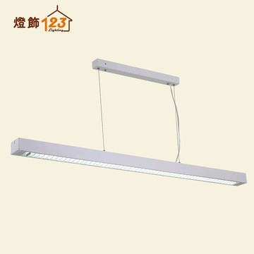 T8 線條長型吊燈（燈管另計） QC-14203W
