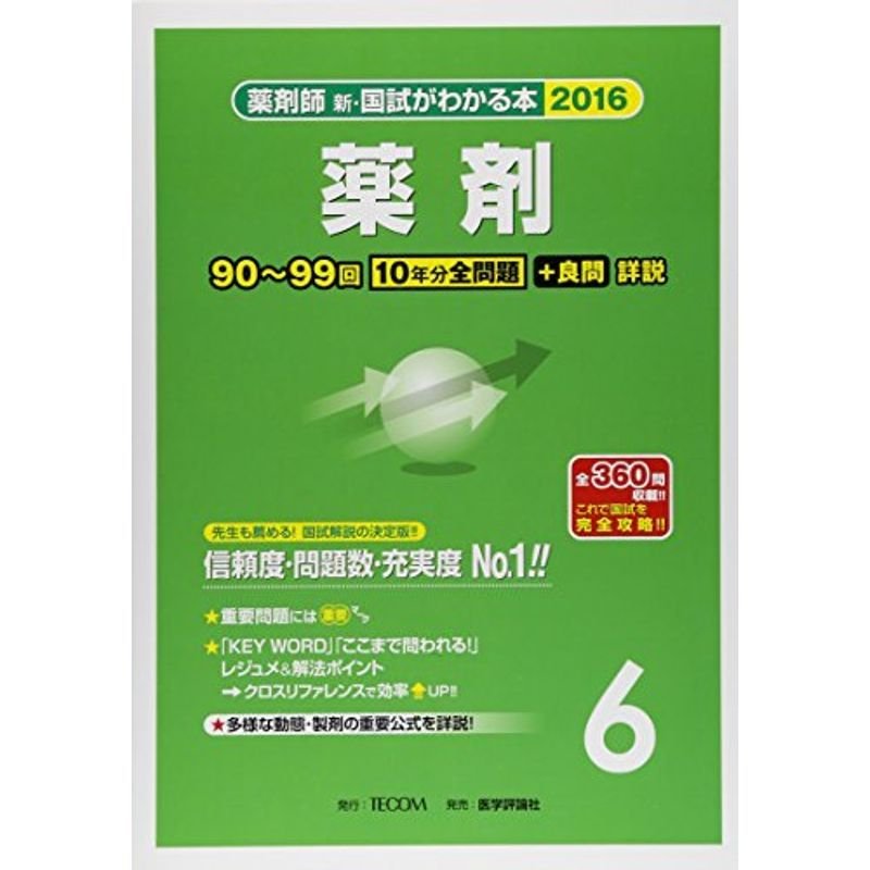 薬剤師新・国試がわかる本 2016 薬剤