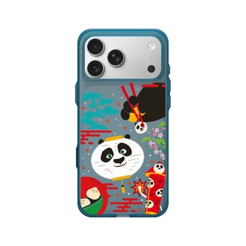 iPhone 17 Pro Max Clear (相機按鈕) 夜幕藍 - Kung Fu Panda - 阿波的世界