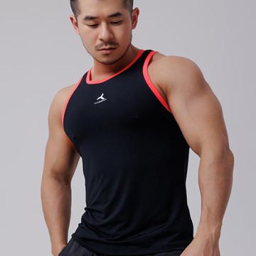 hansbenny2023新款男士夏季緊身速干跑步運動透氣打底健身背心