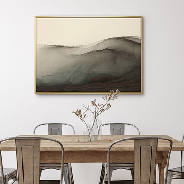 彩墨流水 - Chinoiserie 新中式古典風掛畫/書法水墨風格居家裝飾