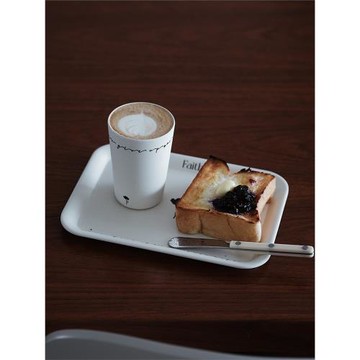 莫語 露營竹纖維咖啡杯碟 環保可降解水杯 馬克杯食品級托盤野餐