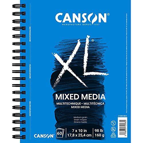 Canson XL Multi-Media Spiral Paper Pad X10 -60 Sheets