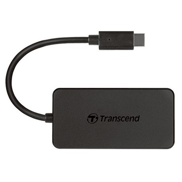 Transcend 創見 HUB2C Type C 4 Port USB HUB 集線器  黑色  1個