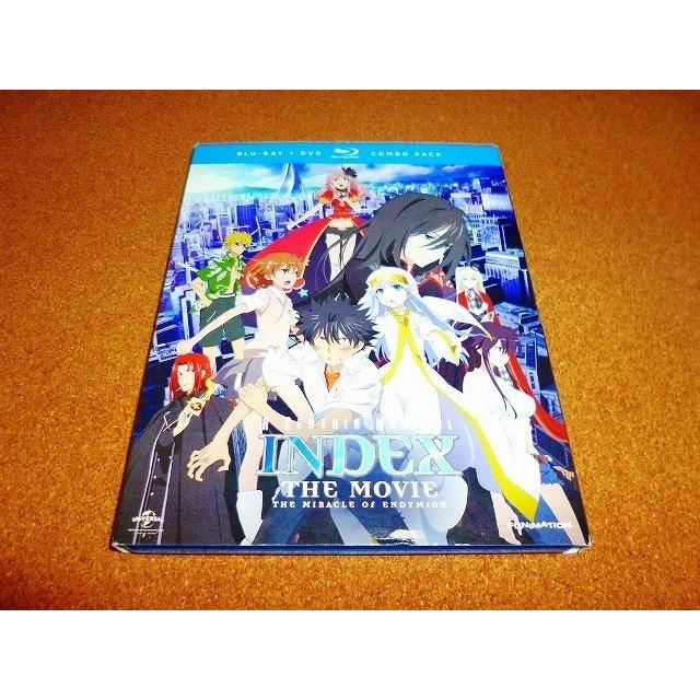 未使用DVD　とある魔術の禁書目録 -エンデュミオンの奇蹟-劇場版BOXセット　開封品　北米版リージョン1