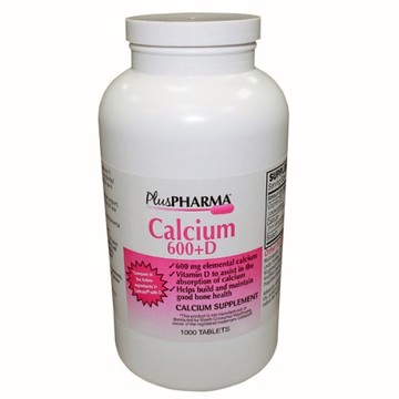 Calcium + D 1000 Tabs by Plus Pharma