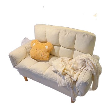 布藝沙發床兩用可折疊沙發床客廳多功能網紅可拆洗單人雙人沙發床【0113103DD】