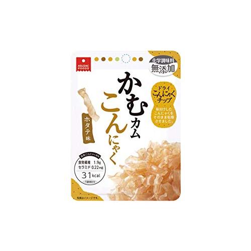 アスザックフーズ かむカムこんにゃく ホタテ味 10g ×10袋