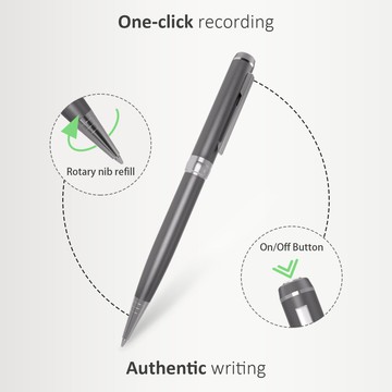 新品錄音筆TypeC直接手機電腦平板鋰電約13小時  D3191【北歐家居生活】