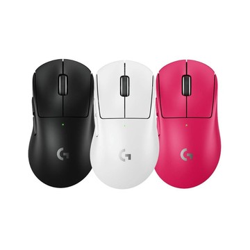 Logitech G 羅技 PRO X SUPERLIGHT 2 DEX 無線 輕量電競滑鼠 公司貨 黑色/白色/桃紅色
