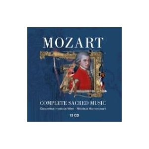 Mozart モーツァルト   宗教音楽全集　アーノンクール＆ウィーン・コンツェントゥス・ムジクス（１３ＣＤ）